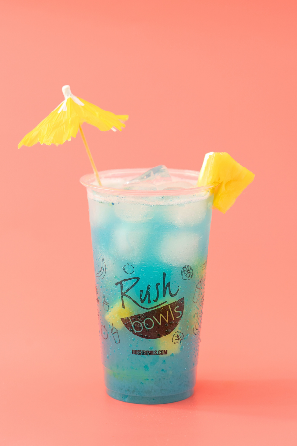Rush Bowls Fishers The Pineapple Spirulina Rush Reviver